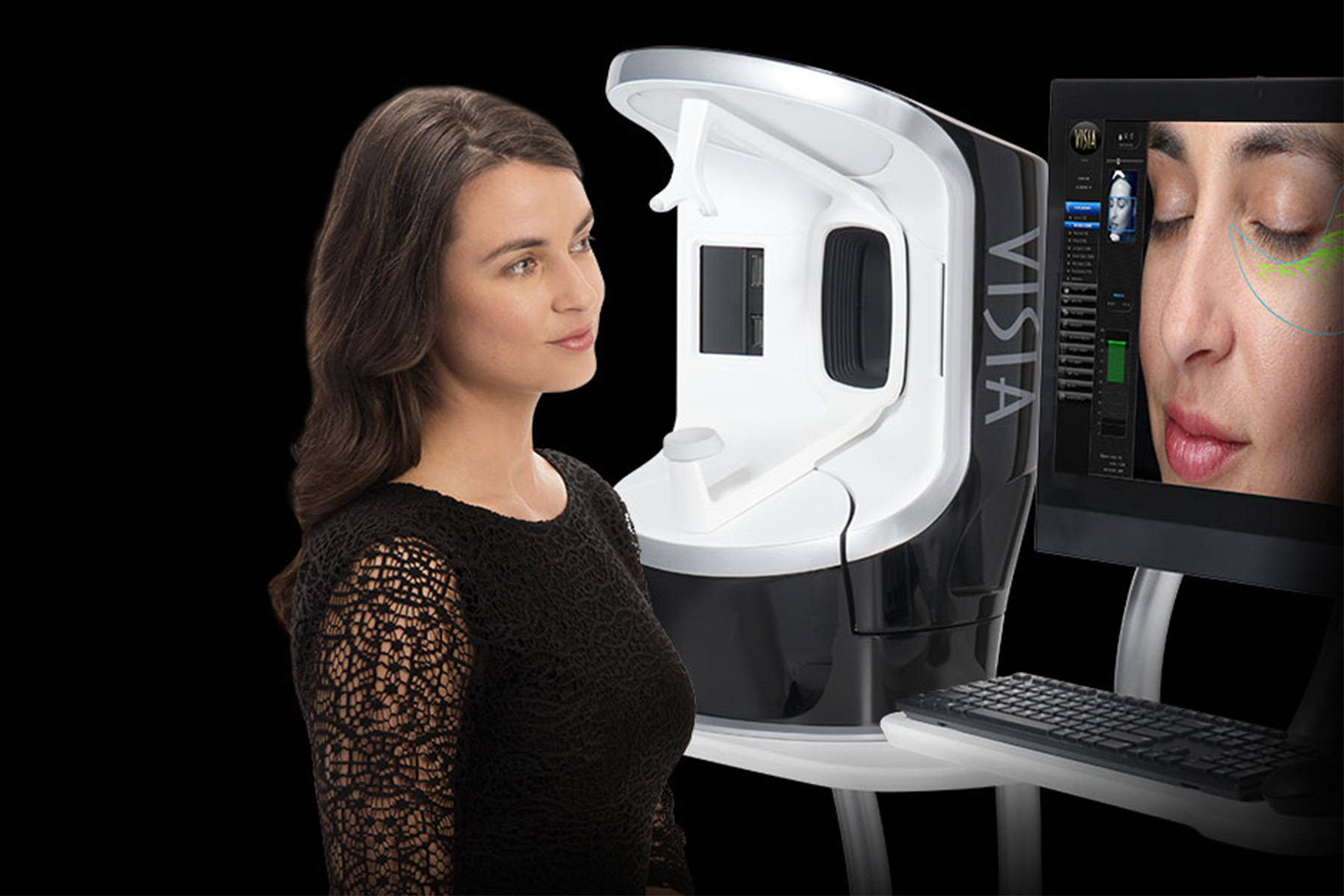 advanced skin analysis by Visia